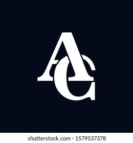 AC Letter Linked Logo. AC Letter Modern Business Logo Vector template.For Your Company