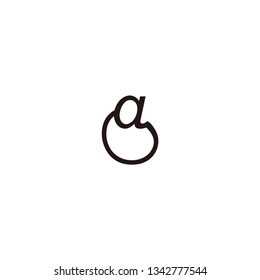 ac letter logo