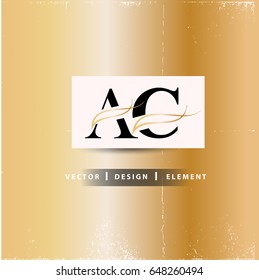 AC Letter Logo Design