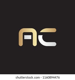 AC letter logo design vector