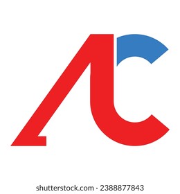 ac letter logo vector illustration design