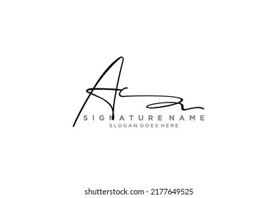 AC Letter Signature Logo Template elegant design logo Sign Symbol template vector icon