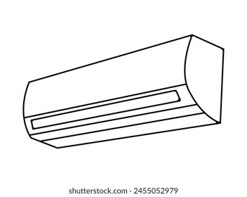 Ac lineart design vector illustration design,outline ac