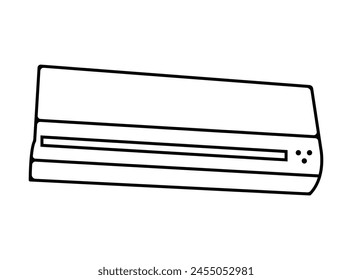 Ac lineart design vector illustration design,outline ac