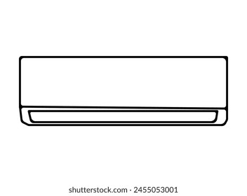 Ac lineart design vector illustration design,outline ac