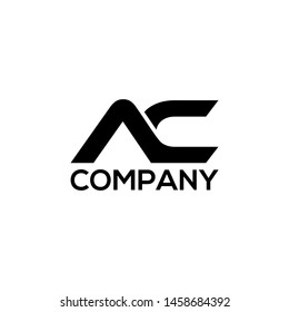 ac logo concept black and white
