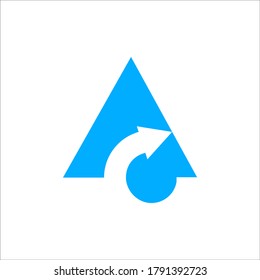 AC Logo-Design-Vektorsymbol