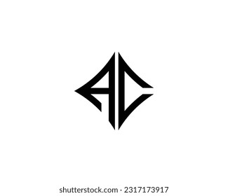 AC Logo design vector template