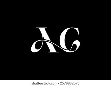 AC logo desing and monogram logo

