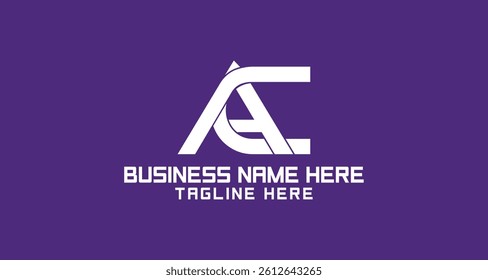 AC logo icon design template. initial letter AC logo design vector