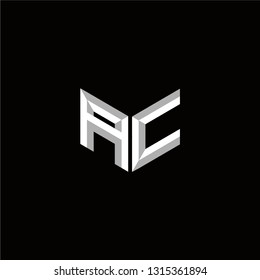 AC Logo Letter initial Designs Templete