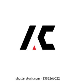 AC logo letter vector design