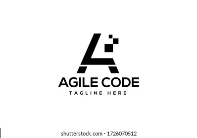 AC Media emblem logo vector