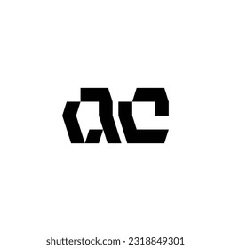 Idea de diseño de logotipo de monograma AC