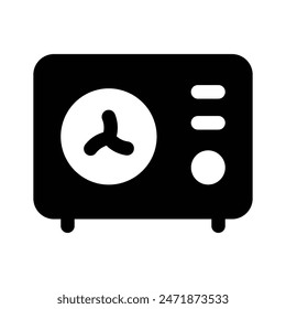 Ac outdoor unit icon in trendy style, isolated on white background