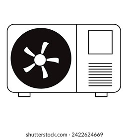 Icono de vectores al aire libre Ac que puede modificar o editar fácilmente