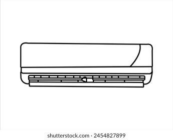 Ac outline design vector illustration