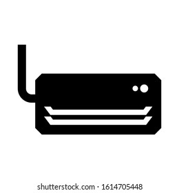 ac portable icon isolated sign symbol vector illustration - high quality black style vector icons
