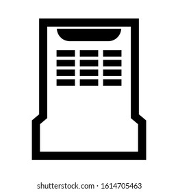 ac portable icon isolated sign symbol vector illustration - high quality black style vector icons
