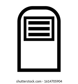 ac portable icon isolated sign symbol vector illustration - high quality black style vector icons
