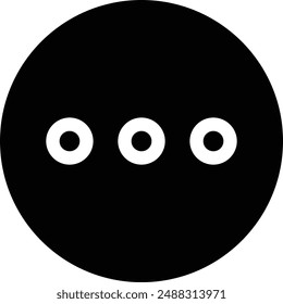 AC Power Outlet Socket Plug flat black vector icon.
