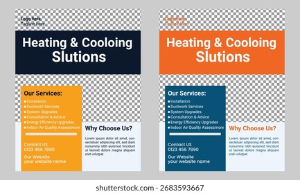 AC Repair Services Flyer Template