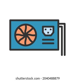 AC Supply icon vector image. Can also be used for Physical Fitness. Suitable for mobile apps, web apps and print media.