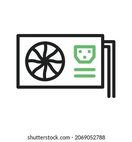 Wechselstrom-Versorgungssymbol, Vektorbild. Kann auch für körperliche Fitness eingesetzt werden. Geeignet für mobile Apps, Web-Apps und Printmedien.