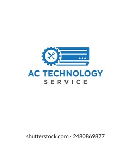 Ac Technology Logo Templates Vector