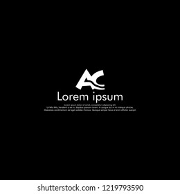 AC  Vector initial abstract logo concept for your company .