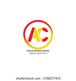 AC vector logo design, IAC Creative logo design