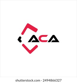 ACA creative minimalist letter logo. ACA unique vector initials alphabet letter logo design