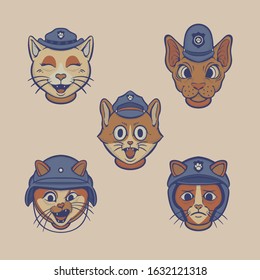 ACAB: All Cats Are Beautiful Graphics Bundle is collection of our Cats design, inspired by the famous acronym of All Cops Are B__tard, we tried to mix Cats & various Police stuff.