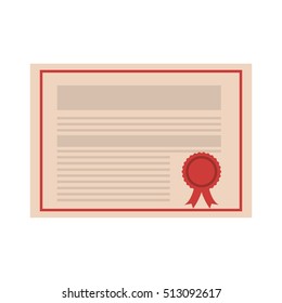 academic certificate icon