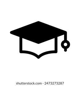Academic Cup Icon Vector Symbol Design Illustration