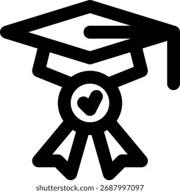 Grau Acadêmico, Certificação, Formatura ícone