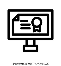 academic degree icon or logo isolated sign symbol vector illustration - high quality black style vector icons
