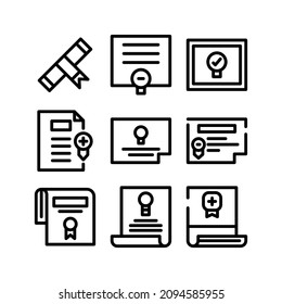 academic degree icon or logo isolated sign symbol vector illustration - Collection of high quality black style vector icons
