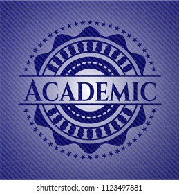 Academic with denim texture