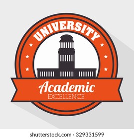 Academic Education Elearning Graphic Design Vector Stock Vector ...