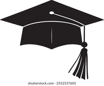Akademische Graduierung Cap Vektorgrafik.
