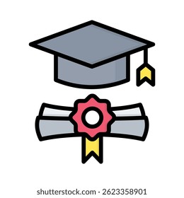 Academic Icon Element for Design