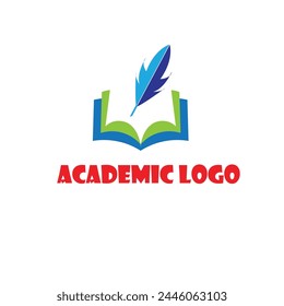 academic logo or academia education logo