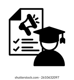 Academic Program Icon Element for Design