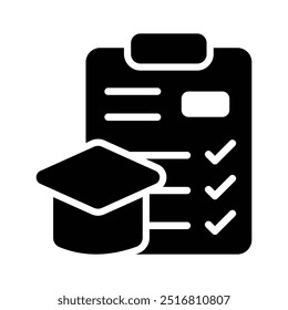 Academic progress vector design in customizable design