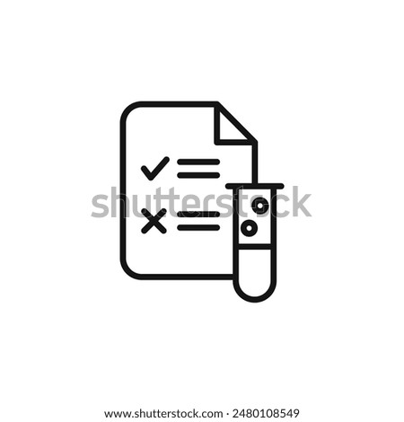 Academic Test Icon Perfect for Exam Prep Tools