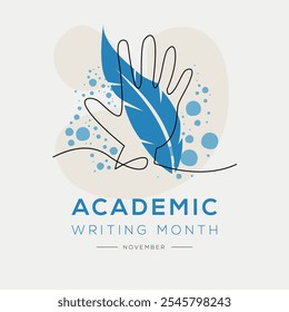 Academic Writing Month, held on November.