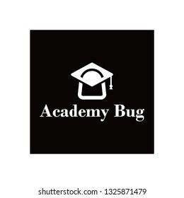 academy and bug logo design inspiration