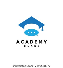 Academy Klasse Logo Symbol Vektor