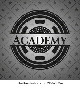 Academy dark badge